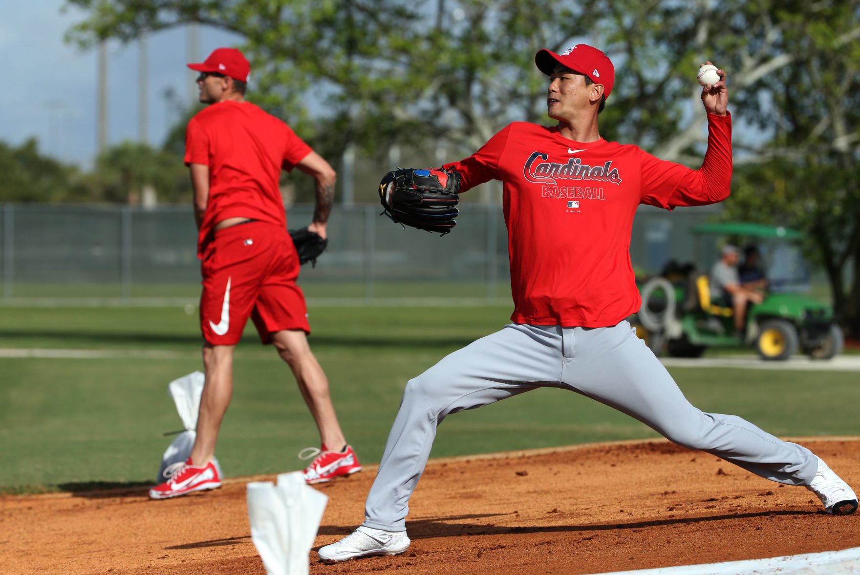 Cardinals pitchers and catchers report day